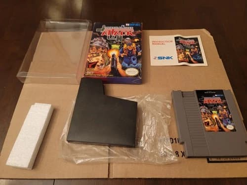 Mechanized Attack (Nintendo NES, 1990) Box Manual Cart - Tested - Authentic!