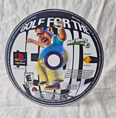 Hot Shots Golf 2 Playstation 1 (Sony, 2000) Game Disc Only