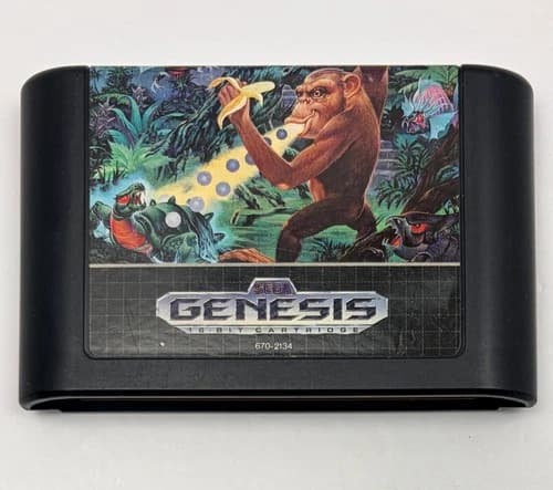 Toki: Going Ape Spit (Sega Genesis, 1992) Cartridge Only