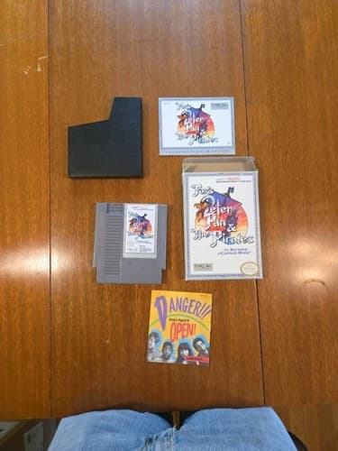 Fox's Peter Pan and the Pirates Nintendo NES, CIB, Complete In Box Works