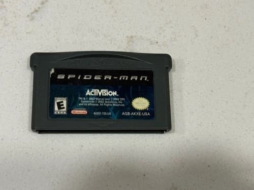 Spider-Man 2 Game Boy Advance GBA Authentic Cartridge Only - TESTED