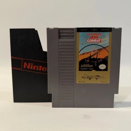 Ultimate Air Combat Nintendo NES Fighter Jet Combat Action Video Game Cartridge