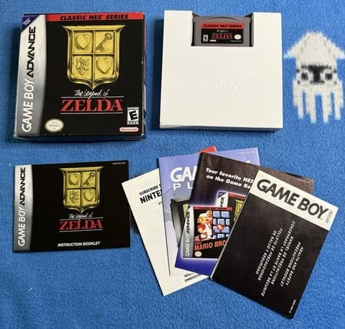 Legend of Zelda - Classic NES Series (Nintendo Game Boy Advance, 2004) Cib