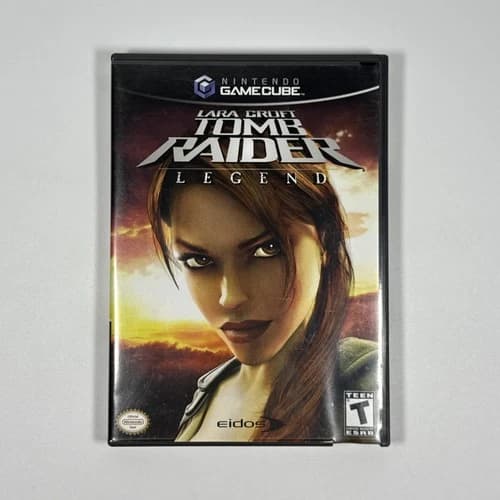 Lara Croft: Tomb Raider Legend Nintendo GameCube 2006 CIB w/Manual Game Case