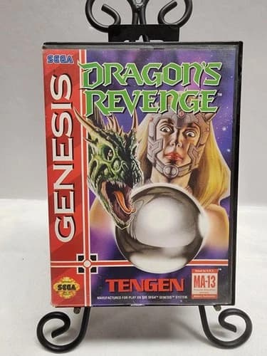 Dragon's Revenge Sega Genesis CIB Complete with manual