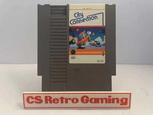 City Connection (Nintendo NES) Authentic Cleaned Tested Work