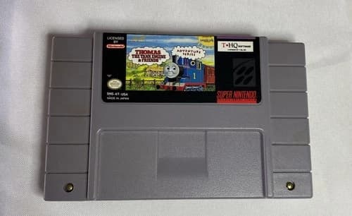 Thomas The Tank Engine & Friends SNES 1993 Authentic Tested Cartridge Only