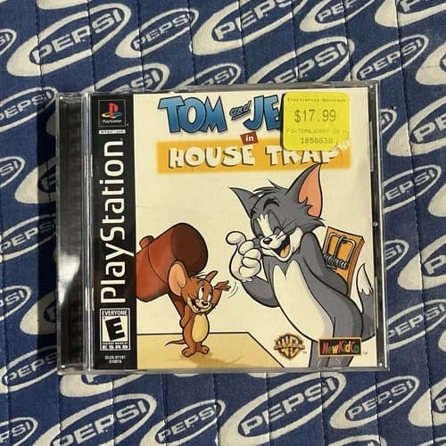 PS1 Tom and Jerry in House Trap (Sony PlayStation 1, PS1) Not Tested