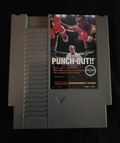 Mike Tyson's Punch-Out!! NES Boxing Sports Punch-Out!! NTSC-U/C