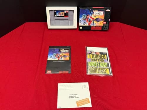 Super Star Wars The Empire Strikes Back SNES Game in Box 100% Complete