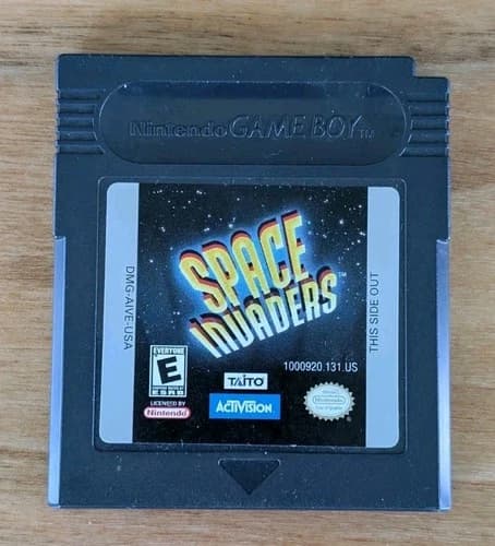 Space Invaders Game Boy Color Authentic Tested