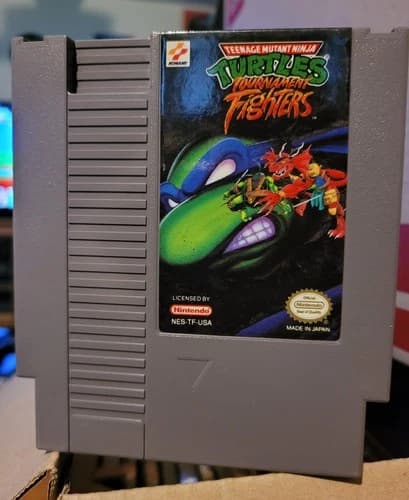 Teenage Mutant Ninja Turtles Tournament Fighters for Nintendo NES Authentic Rare