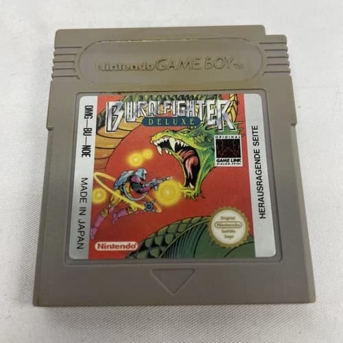 Burai Fighter Deluxe Nintendo Game Boy Tested
