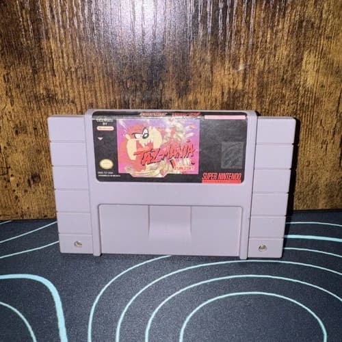 Taz-Mania - Super Nintendo SNES - Cartridge Only - Authentic