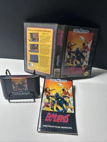 Ex-Mutants (Sega Genesis, 1992) Authentic Cib