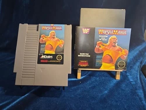 Acclaim WWF WrestleMania NES Cartridge Sports Wrestling Game