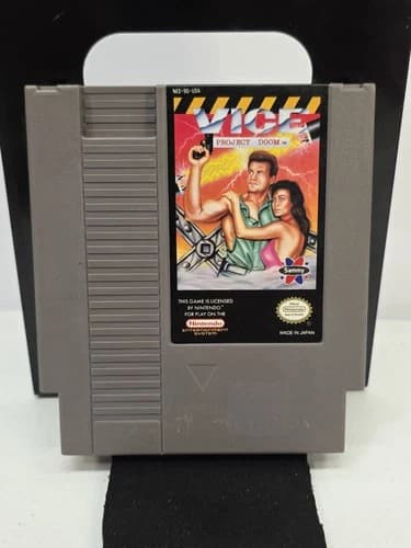Vice Project Doom NES Nintendo Tested And Working