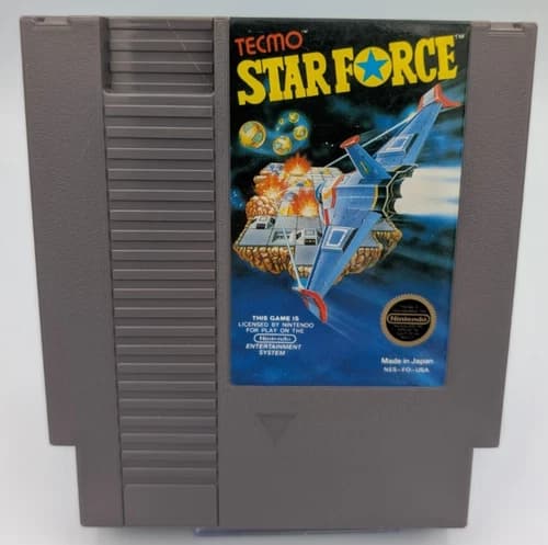 Star Force (Nintendo Entertainment System, 1987) - Authentic - Tested