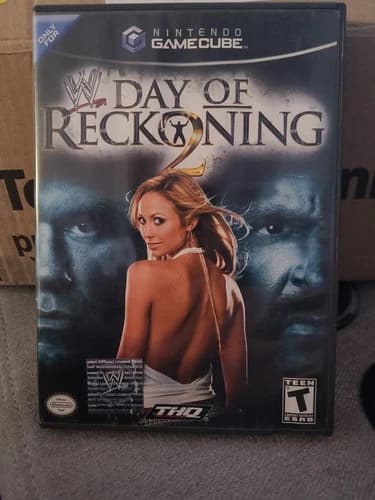 WWE: Day of Reckoning 2 (Nintendo GameCube, 2005) Tested/working