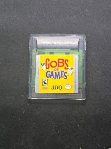 Gobs of Games (Nintendo Game Boy Color, 2000) Cartridge Only Authentic GBC