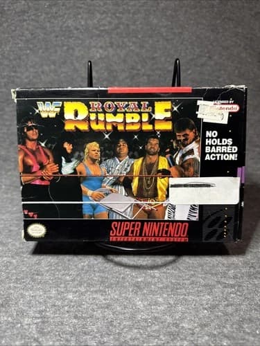 WWF Royal Rumble Super Nintendo Entertainment System SNES CIB 28