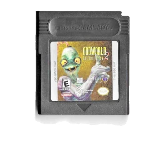 Game Boy Advance Game ODDWORLD Adventures 2 1998-1999 Tested