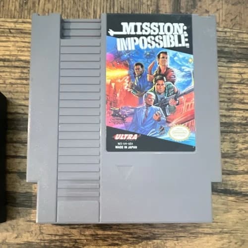 Ultra Mission: Impossible Nintendo NES Game Cartridge NTSC-U/C US/Canada