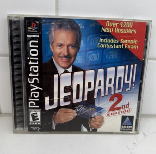 Jeopardy 2nd Edition -Sony PlayStation 1 PS1- CIB Complete Tested Video Game