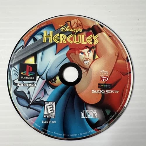 Disney's Hercules (Sony PlayStation 1, 1998) PS1 Disc Only