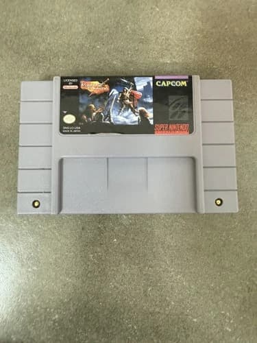 Capcom Knights of the Round - Super Nintendo (SNES ) Authentic, tested