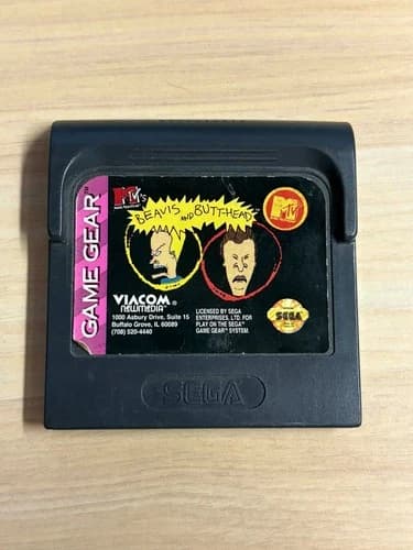 Beavis and Butt-head (Sega Game Gear) - Tested, Cart Only