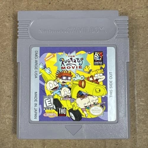 The Rugrats Movie Nintendo Game Boy GB Authentic Cartridge Tested
