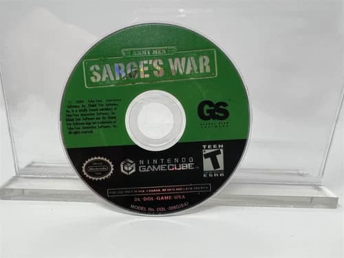 Army Men : Sarge’s War - Nintendo Gamecube GC - Game Disc only -