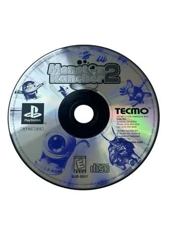 Monster Rancher 2 (Sony PlayStation 1, 1999) Disc Only Tested