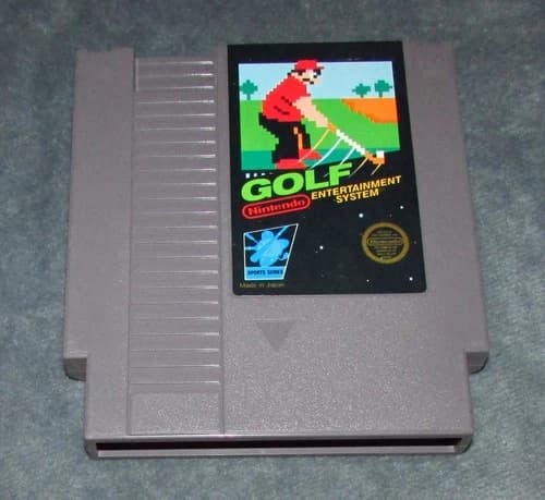 Golf for Nintendo NES Fast Free Shipping Authentic