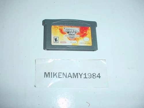 MONSTER JAM: MAXIMUM DESTRUCTION game cartridge - GAME BOY ADVANCE - AUTHENTIC