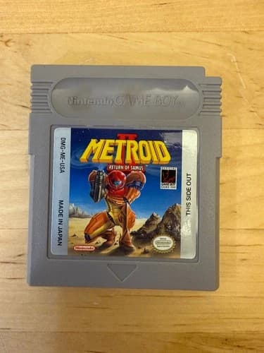 Metroid II: Return of Samus (Nintendo Game Boy) Authentic, cleaned & tested!