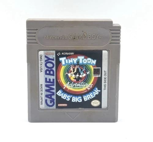 Tiny Toon Adventures: Babs' Big Break (Nintendo Game Boy, 1992) Cartridge Only