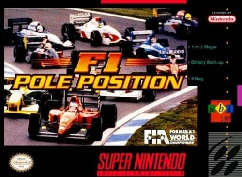 F1 Pole Position - SNES Super Nintendo Game