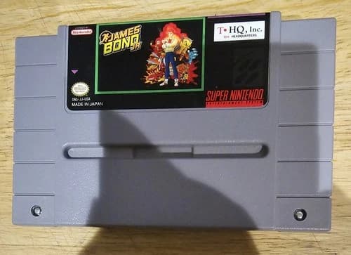 James Bond Jr. (Super Nintendo Entertainment System, 1992) Cart Only