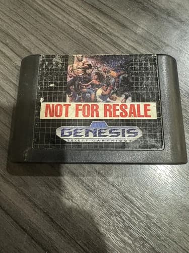 Streets of Rage 2 Sega Genesis Not For Resale Cartridge Only