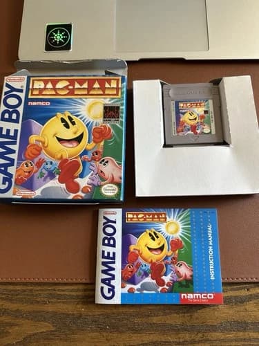 Pac-Man Game Boy Original CIB Complete In Box, Tested