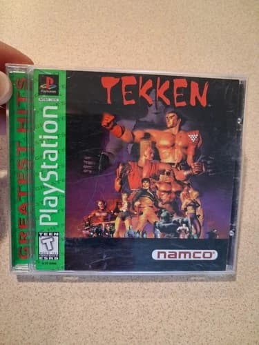 Tekken Sony PlayStation 1 Ps1 Cib Complete Greatest Hits Good Shape Tested