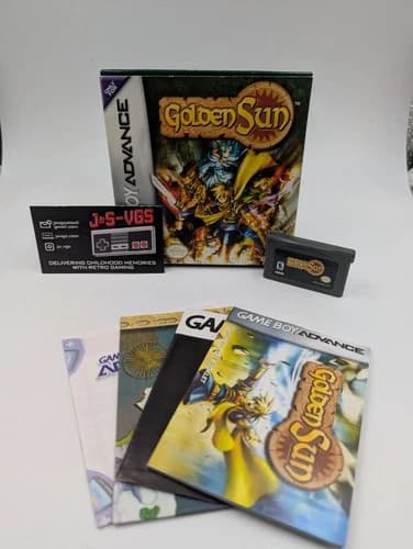 Nintendo Game Boy Advance Golden Sun CIB With Map