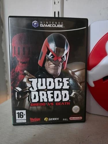 Nintendo Gamecube Judge Dredd vs Death Video Game