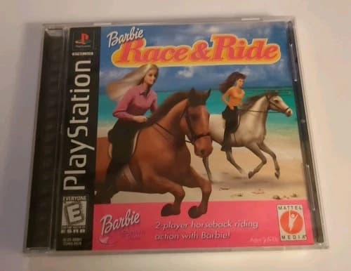 Sony PlayStation Barbie Race And Ride 1999