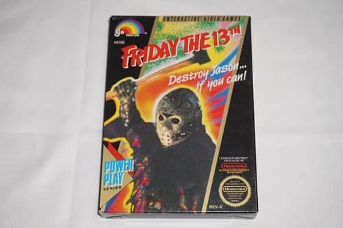 Friday The 13th (Nintendo NES) Complete in Box CIB