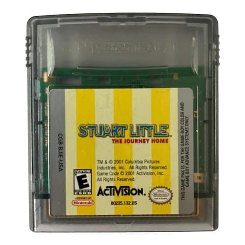 Stuart Little The Journey Home - USA (LOOSE GAME) (NINTENDO GAME BOY COLOR (GBC)