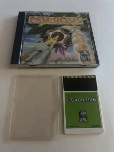 Psychosis (Turbo Grafx 16 tg16) Complete in Case Turbografx - Tested/ Authentic