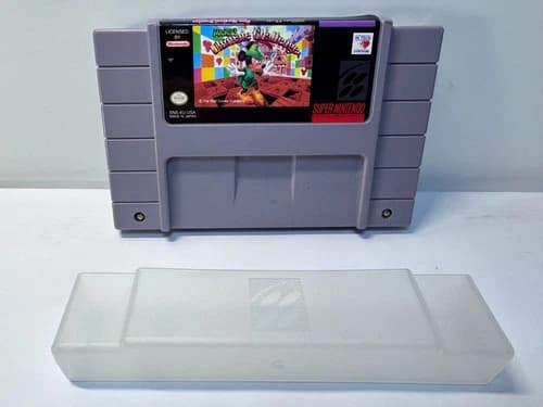 Mickey's Ultimate Challenge (Super Nintendo SNES, 1994) Authentic. NM range